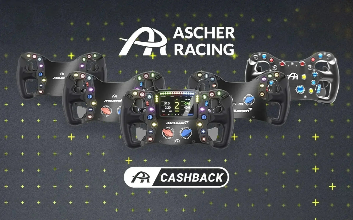 Ascher Racing Cashback - Sim Race Webshop B.V.