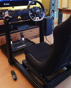 Real SimXPro X80 home sim racing cockpit setup