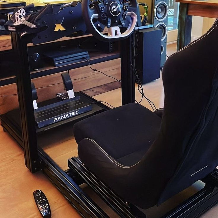 Real SimXPro X80 home sim racing cockpit setup