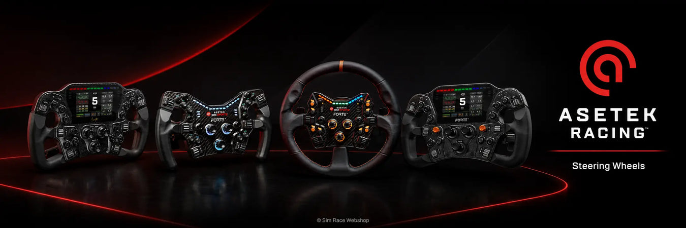 Asetek SimSports Steering Wheels