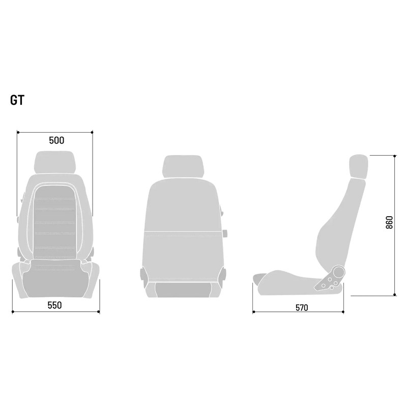 Sparco GT Seat Sparco Racing Sparco Racing Seat  Sim Race Webshop B.V.