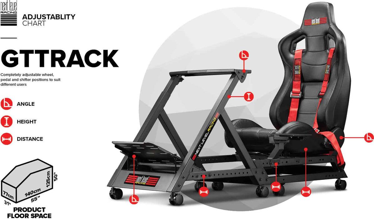 Next level racing GT cockpit detail specs