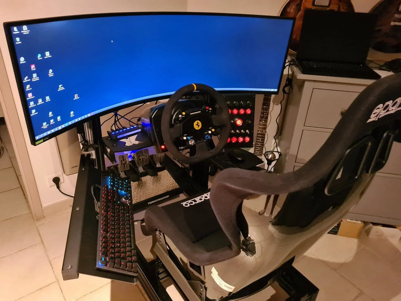 SimXPro XT120 GT Sim Racing Cockpit SimXPro SimXPro Aluminium Frames  Sim Race Webshop B.V.