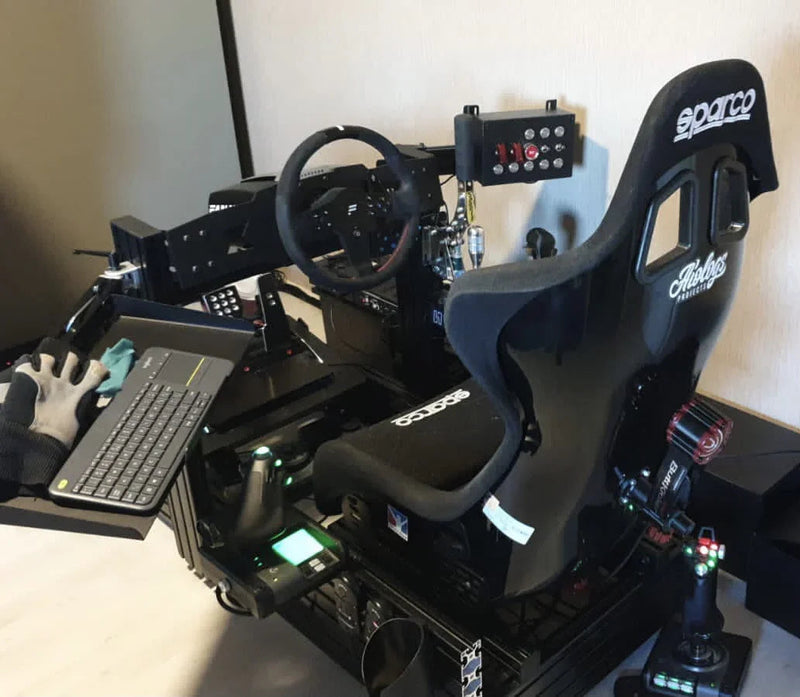 SimXPro XT160 GT Sim Racing Cockpit SimXPro SimXPro Aluminium Frames  Sim Race Webshop B.V.