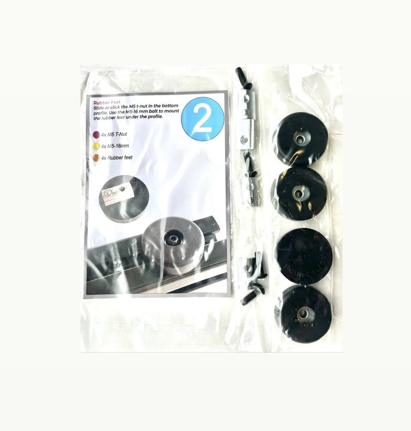 SimXPro 4x Standard Rubber Feet SimXPro SimXPro Adjustable feet  Sim Race Webshop B.V.