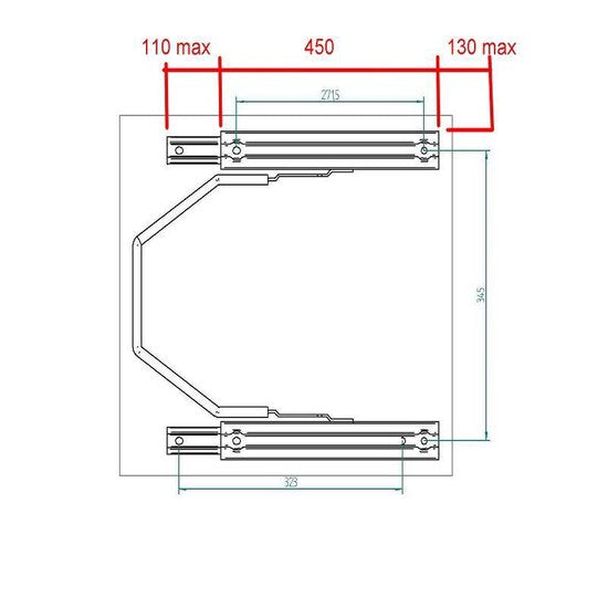 Maten Sparco seat slider