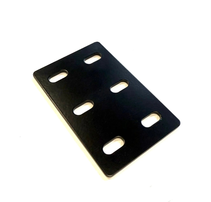 SimXPro 2x Connector Plate - 80x120 Black