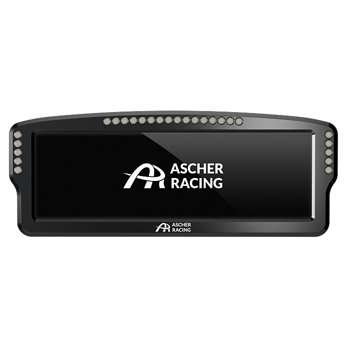 Ascher Racing 8" Dashboard Ascher Racing Ascher Racing Data Display (DDU)  Sim Race Webshop B.V.