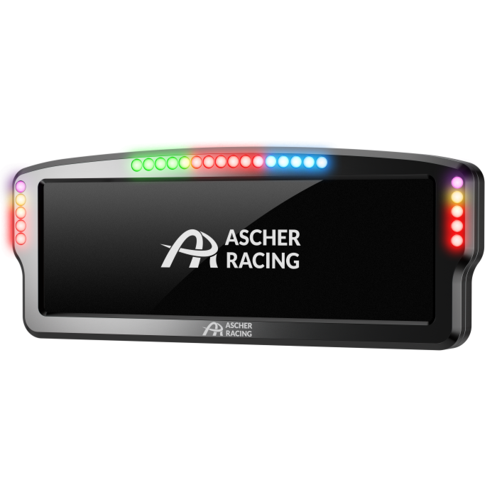 Ascher Racing 8" Dashboard Ascher Racing Ascher Racing Data Display (DDU)  Sim Race Webshop B.V.