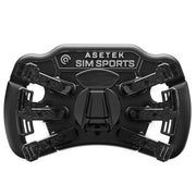 Asetek SimSports Invicta Formula Wheel – Black on Black Edition Asetek SimSports Asetek SimSports Steering Wheel  Sim Race Webshop B.V.