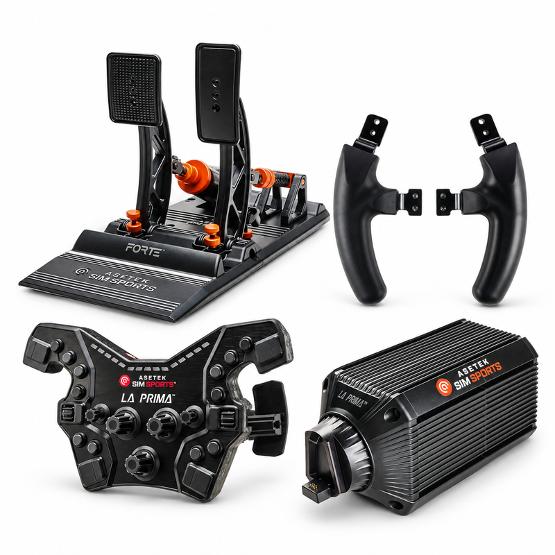 Asetek SimSports La Prima 12Nm Direct Drive Bundle