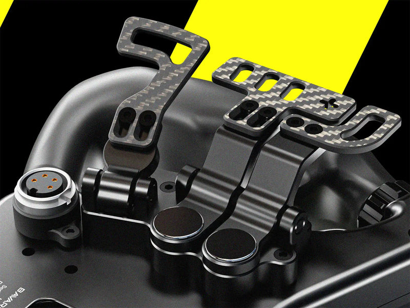 Bavarian Sim Tec Delta PULSE - Advanced 6 carbon paddles Bavarian Sim Tec Bavarian Sim Tec Steering Wheel  Sim Race Webshop B.V.