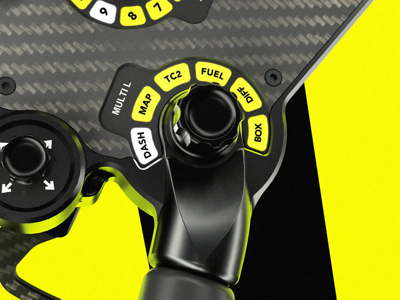 Bavarian Sim Tec Delta PULSE - Advanced 6 carbon paddles Bavarian Sim Tec Bavarian Sim Tec Steering Wheel  Sim Race Webshop B.V.