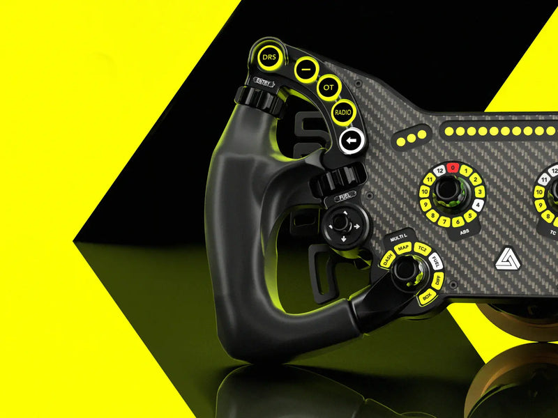 Bavarian Sim Tec Delta PULSE - Advanced 6 carbon paddles Bavarian Sim Tec Bavarian Sim Tec Steering Wheel  Sim Race Webshop B.V.