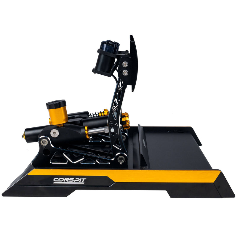 CONSPIT CPP EVO 2 V2 Hydraulic Pedal Set (2-Pedal) – Black Conspit Conspit Sim Pedals  Sim Race Webshop B.V.