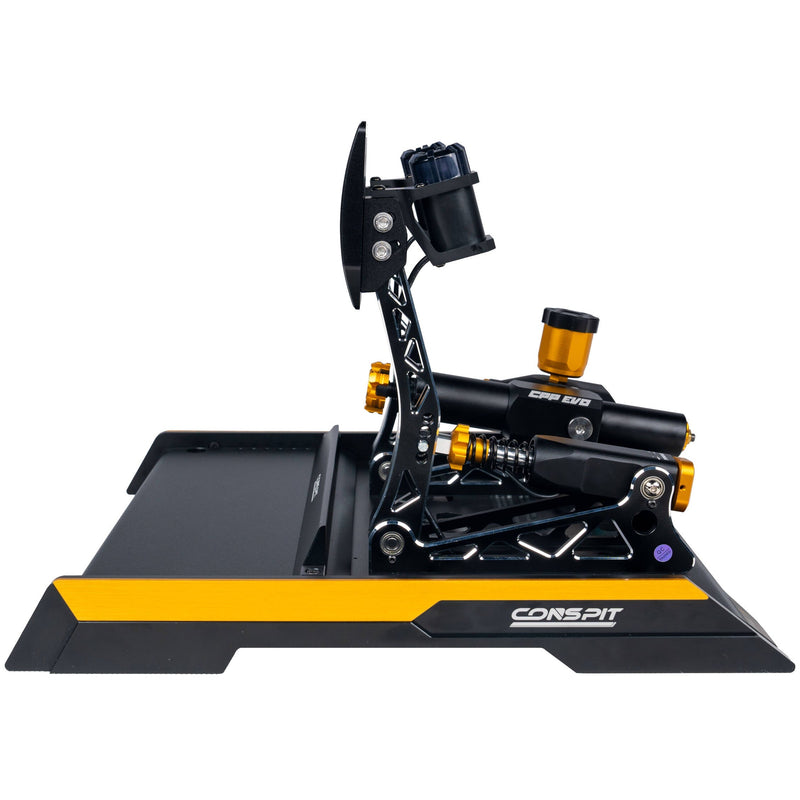 CONSPIT CPP EVO 2 V2 Hydraulic Pedal Set (2-Pedal) – Black Conspit Conspit Sim Pedals  Sim Race Webshop B.V.