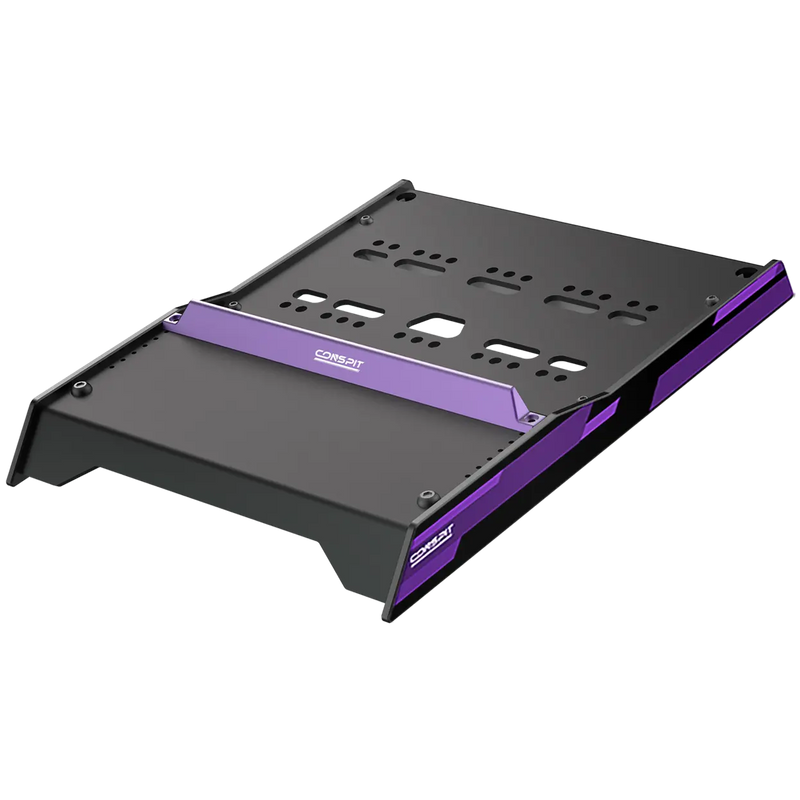 Conspit Aluminium Baseplate for CPP LITE 3 – Black Conspit Conspit Pedal baseplate  Sim Race Webshop B.V.