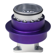 Conspit CDR Quick Release Adapter – 50 mm PCD (Purple / Silver) Conspit Conspit Quick release Adapter  Sim Race Webshop B.V.