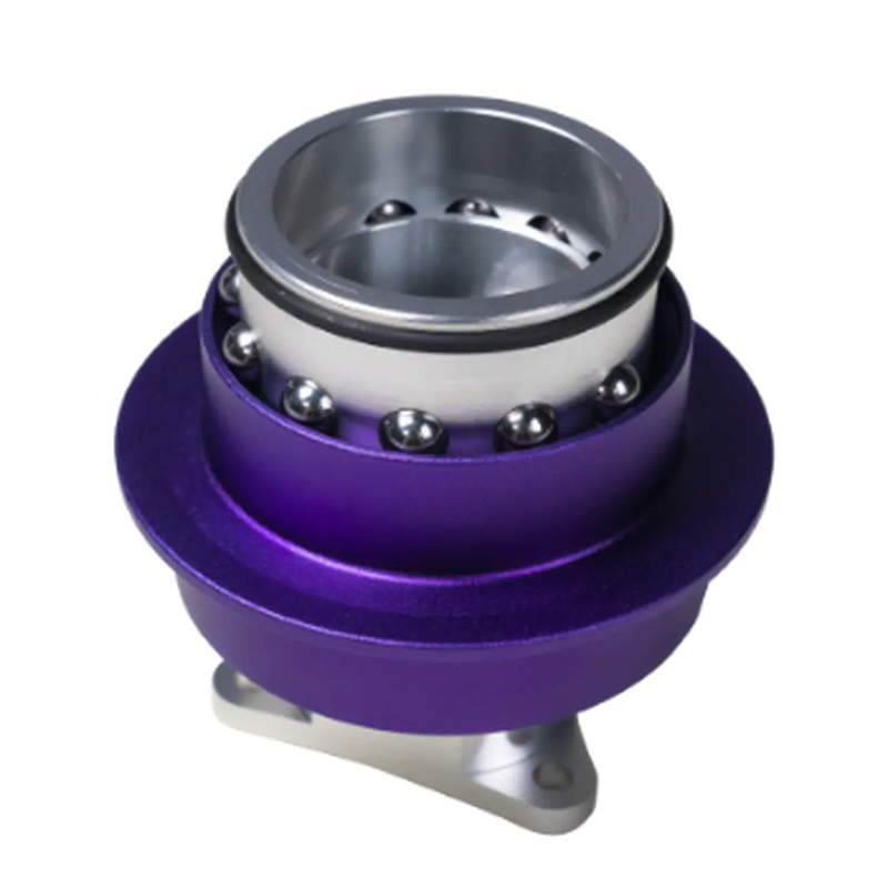 Conspit CDR Quick Release Adapter – 50 mm PCD (Purple / Silver) Conspit Conspit Quick release Adapter  Sim Race Webshop B.V.