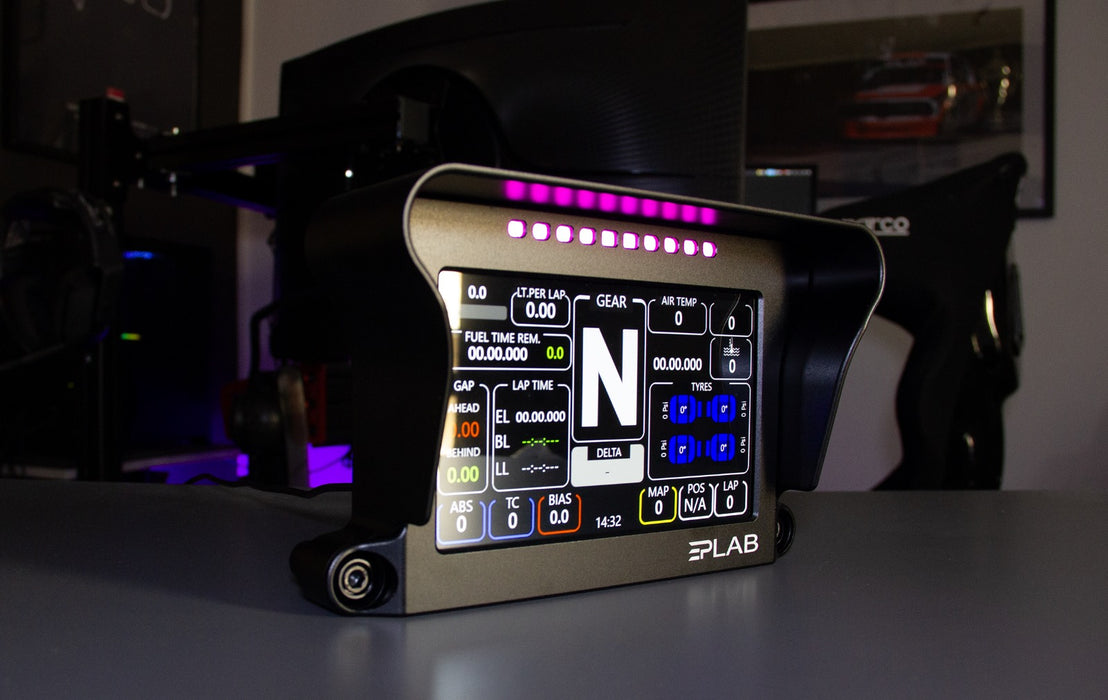 EPLAB SIM RACING HYPER-X 6,8 DDU Dashboard - detail shot 4