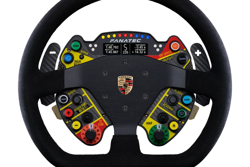 Fanatec Button Caps and Sticker Set Fanatec / Corsair Fanatec / Corsair Butoon Caps / Sticker set  Sim Race Webshop B.V.