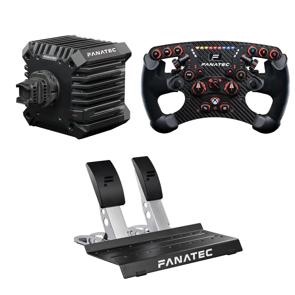 Fanatec ClubSport DD (15 Nm) + Formula V2.5 X Wheel + CSL 2-Pedal Set (Xbox Series X|S, Xbox One, PC)