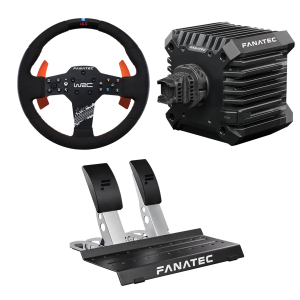 Fanatec Elite WRC Steering Wheel + DD QR2 Wheel Base (5 Nm) +