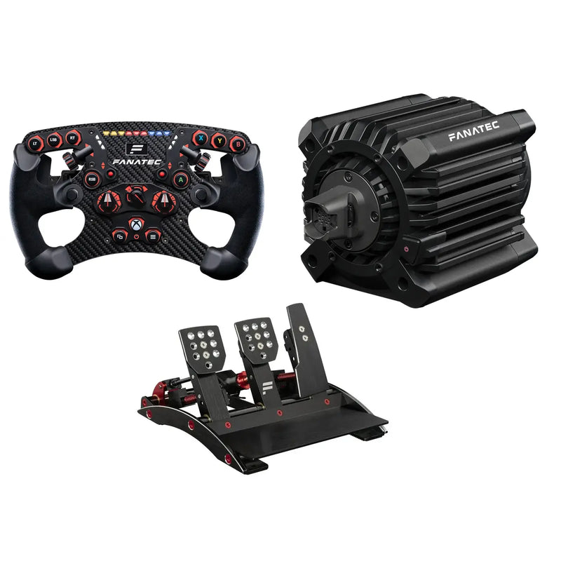Fanatec ClubSport DD (12 Nm) + Formula V2.5 X Wheel + Pedals V3 Bundle (Xbox Series X|S, Xbox One, PC) Fanatec / Corsair Fanatec / Corsair Wheel base + Wheel + Pedal Bundle  Sim Race Webshop B.V.