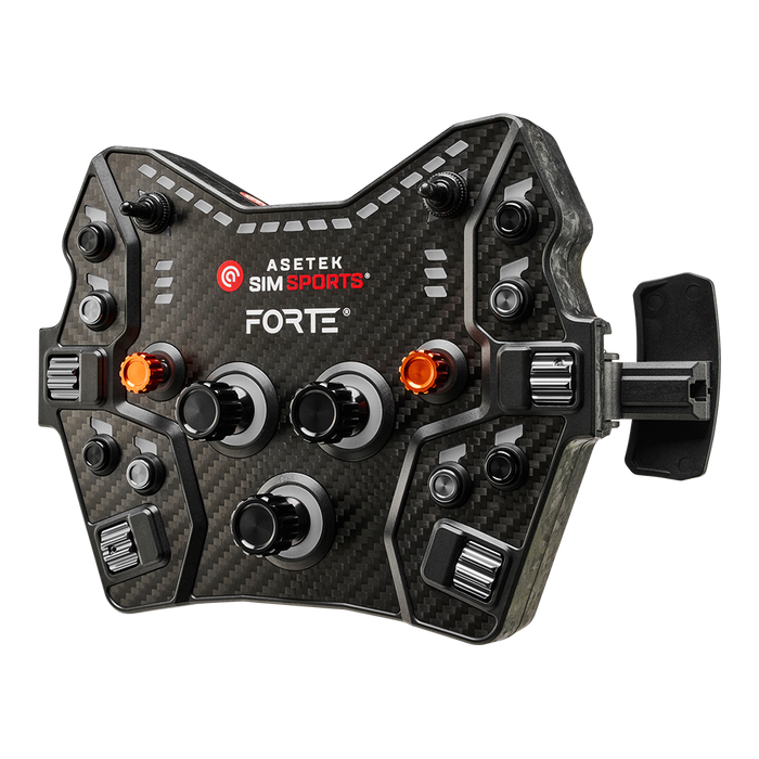 Asetek SimSports Forte GT Button Box (nero, alluminio)