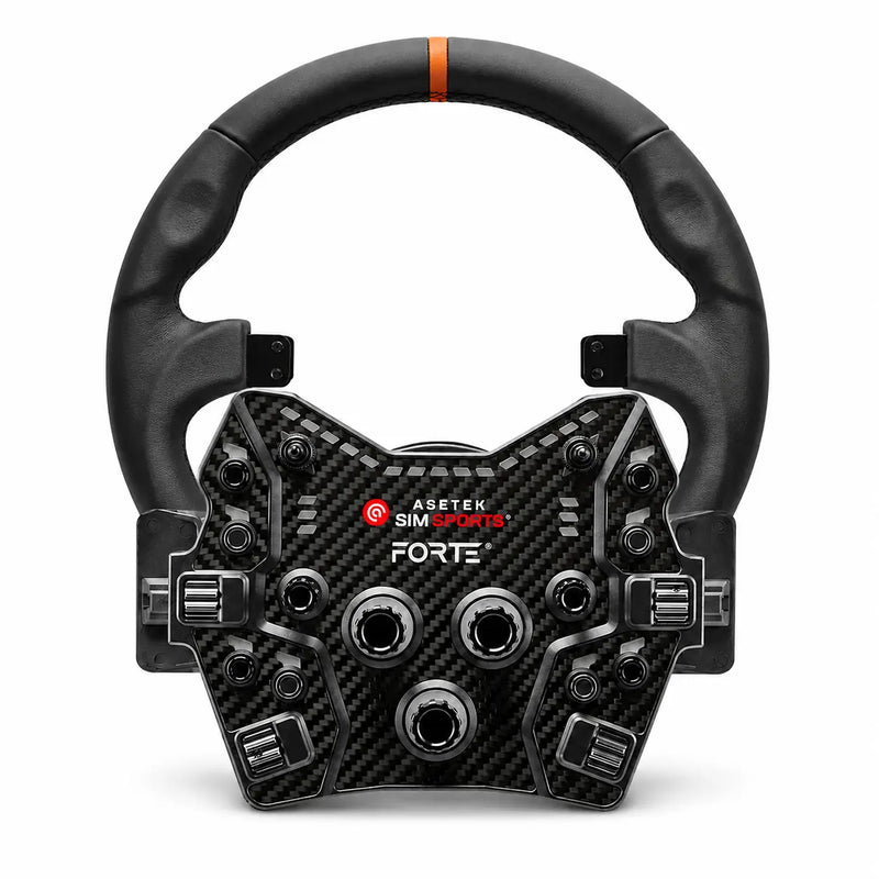 Asetek SimSports Forte GT Button Box (Black, Aluminum) Asetek SimSports Asetek SimSports Button Box  Sim Race Webshop B.V.