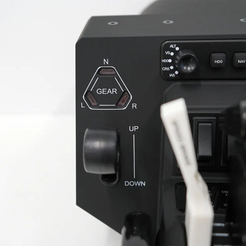 Honeycomb Bravo Throttle Quadrant with Auto Pilot + Annunciator Panel (PC) Honeycomb Honeycomb Throttle  Sim Race Webshop B.V.