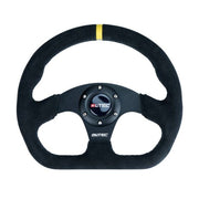 LTEC BAS ECO GT Steering Wheel Suede 320mm – Flat Bottom (0mm Dish) Ltec Ltec Steering Rim  Sim Race Webshop B.V.