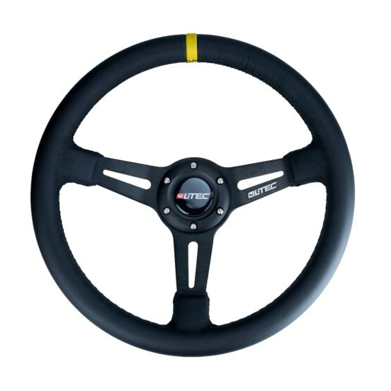 LTEC BAS ECO Steering Wheel Leather 350mm – 70mm Dish Ltec Ltec Steering Rim  Sim Race Webshop B.V.