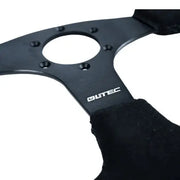 LTEC BAS ECO Steering Wheel Suede 330mm – Flat 3-Spoke Racing Wheel Ltec Ltec Steering Rim  Sim Race Webshop B.V.