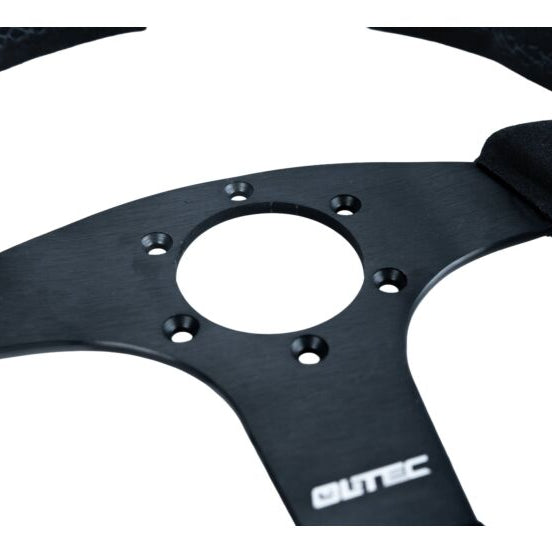 LTEC BAS ECO Steering Wheel Suede 330mm – Flat 3-Spoke Racing Wheel Ltec Ltec Steering Rim  Sim Race Webshop B.V.