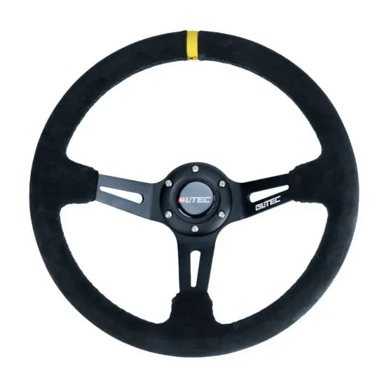 LTEC BAS ECO Volante in pelle scamosciata da 350 mm - Piatto profondo da 90 mm