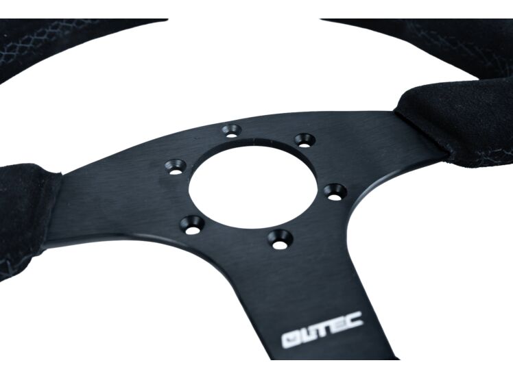 LTEC BAS ECO Steering Wheel Suede 350mm – Flat (0mm Dish) Ltec Ltec Steering Rim  Sim Race Webshop B.V.
