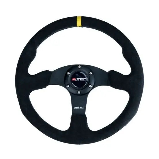 LTEC BAS ECO Lenkrad Wildleder 350mm - Flach (0mm Dish)