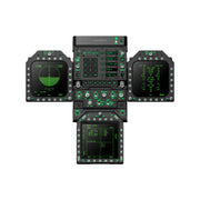 MOZA FMP18 Panel Bundle MOZA Racing MOZA Racing Flight Instrumenten Panel  Sim Race Webshop B.V.