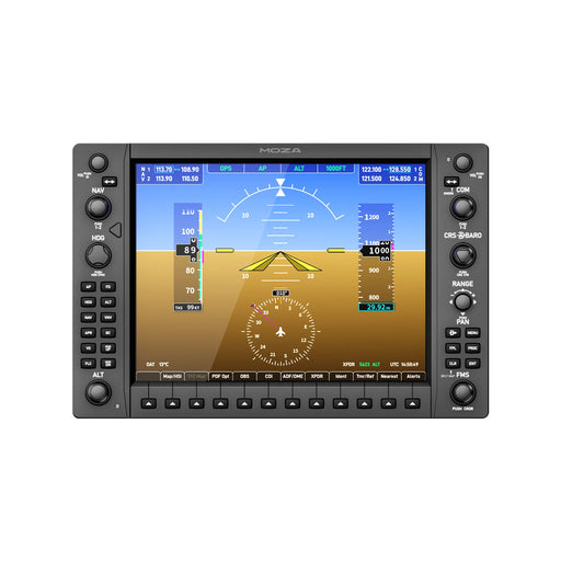 MOZA MGX1000 Instrument Panel MOZA Racing MOZA Racing Flight Instrumenten Panel  Sim Race Webshop B.V.