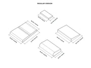 Sensit Haptics - MTC-P Extreme 2 - Seat Haptics Insert Sensit Haptics Sensit Haptics Haptic Feedback  Sim Race Webshop B.V.