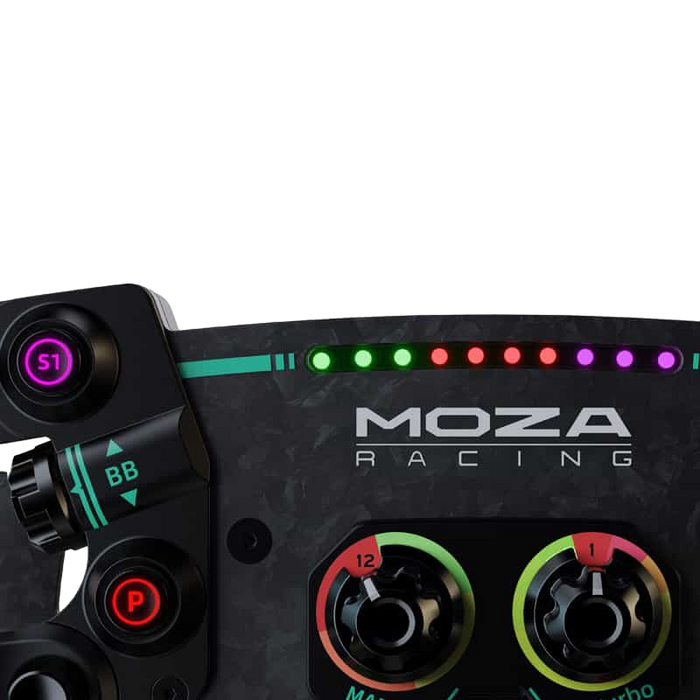 MOZA Racing R9 Direktantrieb-Radstand – V2 + GS V2P GT Lenkrad – Bundle