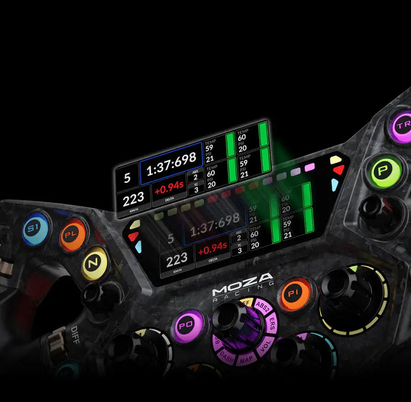 Moza Racing KS PRO Steering Wheel MOZA Racing MOZA Racing Steering Wheel  Sim Race Webshop B.V.