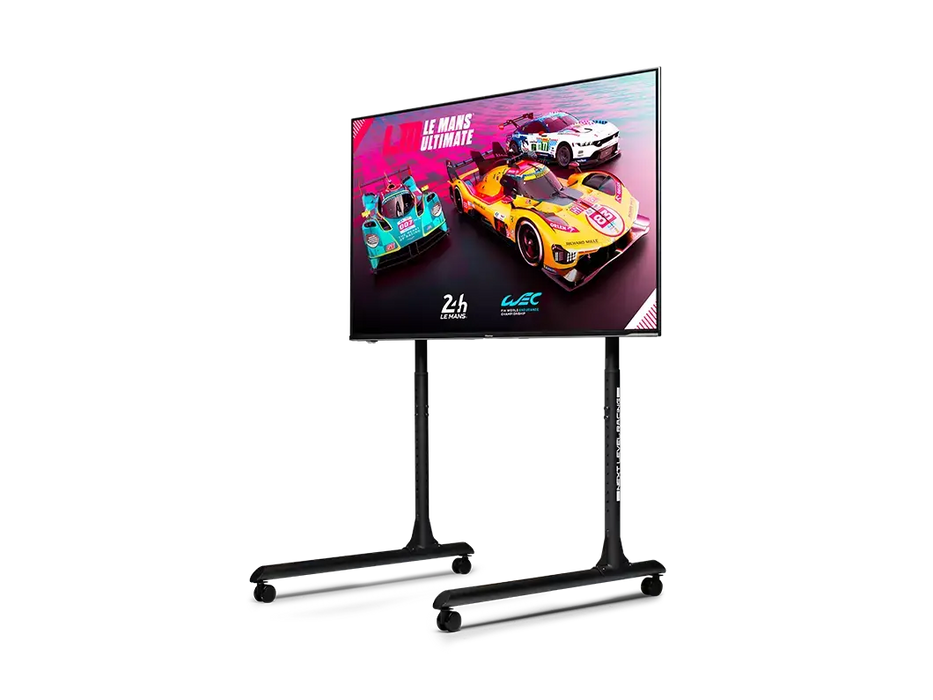 Next Level Racing® Round Tube Freestanding Single Monitor Stand (Up to 65”)