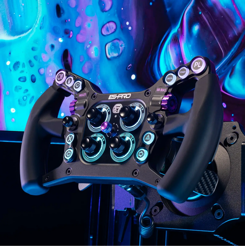 Precision Sim Engineering ES-Pro Steering Wheel Precision Sim Engineering Precision Sim Engineering Steering Wheel  Sim Race Webshop B.V.