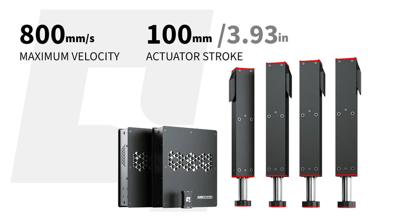 Qubic System - QS-220-PL 3-DOF 4 Axis Motion system Qubic System Qubic System Motion System  Sim Race Webshop B.V.