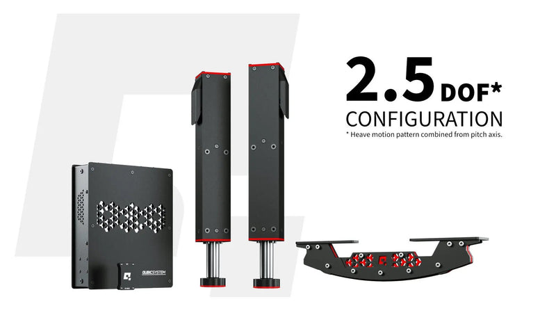 Qubic System - QS-220-PL 3-DOF 4 Axis Motion system Qubic System Qubic System Motion System  Sim Race Webshop B.V.