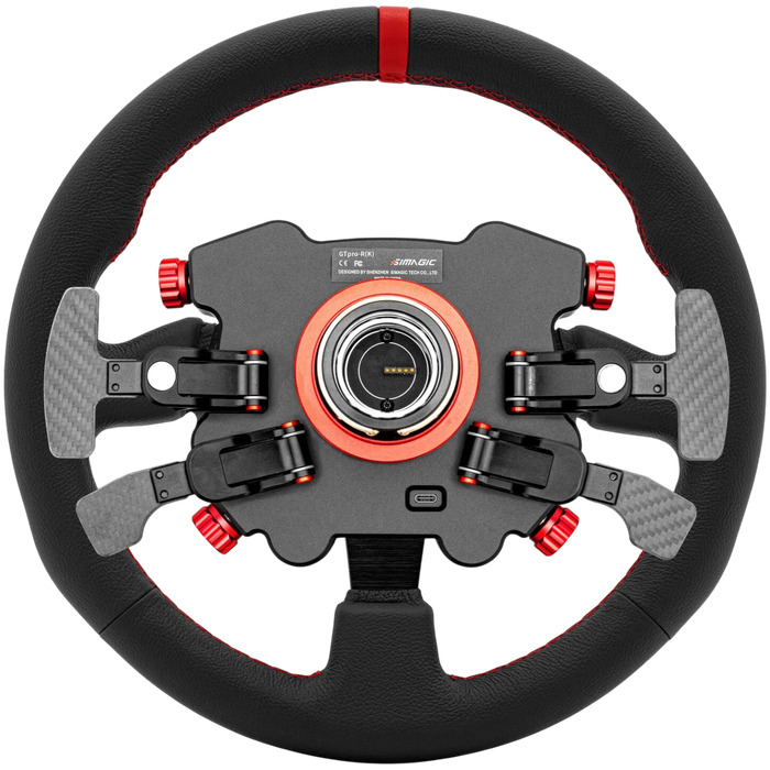 Volant Simagic GT1 avec Pro HUB / Bouton - Cuir