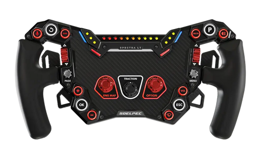 SOELPEC Spectra LT – Formula-Style RGB Sim Racing Wheel Soelpec