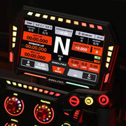 SOELPEC XR-7 Display – Sim Racing Touchscreen with RGB Telemetry (Black) Soelpec Soelpec Data Display (DDU)  Sim Race Webshop B.V.